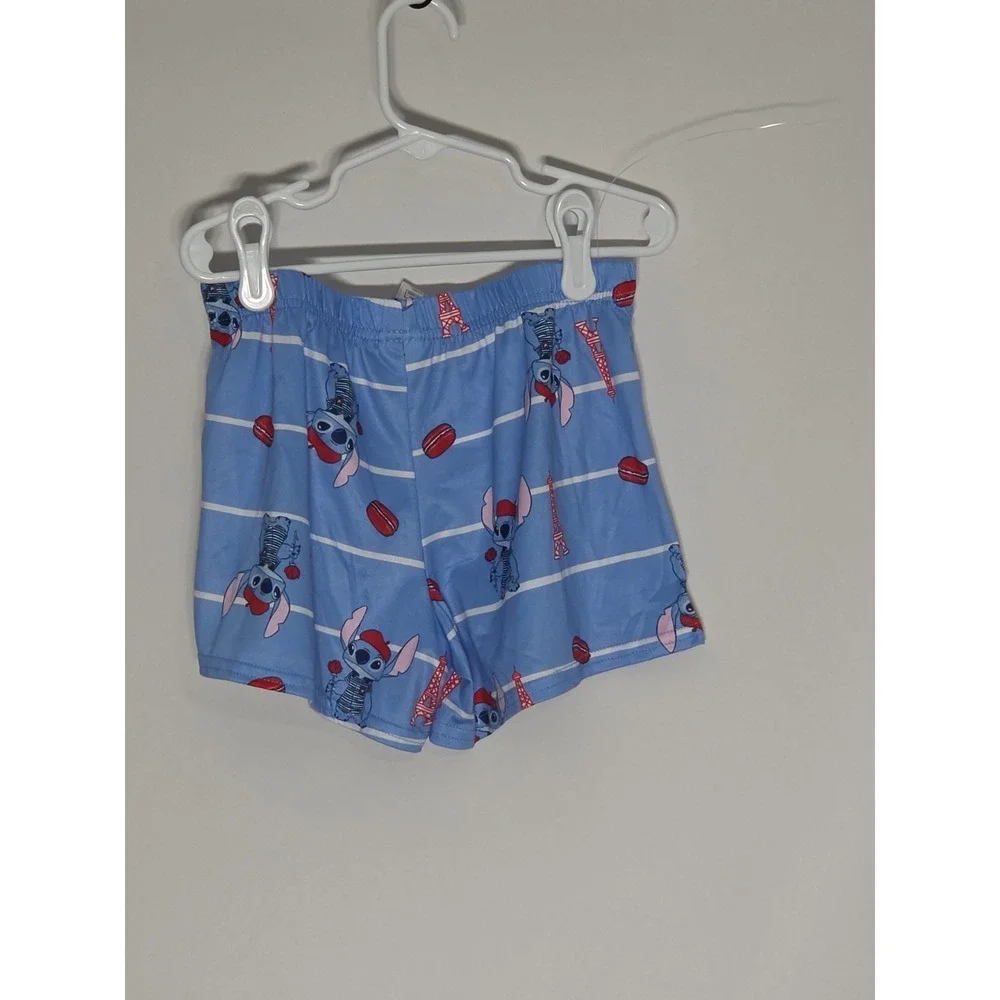 STITCH DISNEY Lilo And Stitch 2 Piece Pajama Sleepwear Set GIRLS SIZE S 6/6x NEW